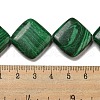 Synthetic Malachite Beads Strands G-B071-B01-01-4