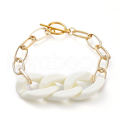 Chain Bracelets BJEW-JB05165-01-1