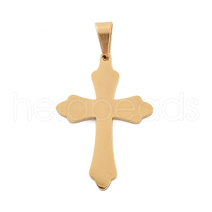 304 Stainless Steel Pendants STAS-G346-50G-1