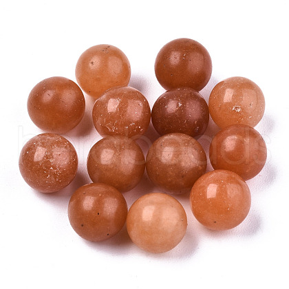 Natural Red Aventurine Beads G-R483-09B-8mm-1