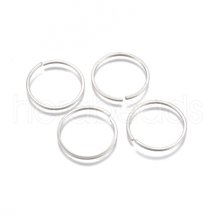 Tarnish Resistant 304 Stainless Steel Jump Rings X-STAS-G225-13P-01-1