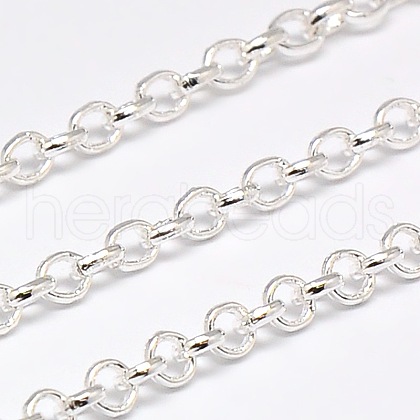 Electroplate Brass Rolo Chains CHC-L009A-01S-1