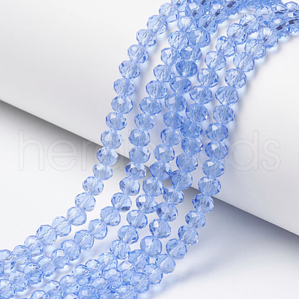 Glass Beads Strands X-EGLA-A034-T6mm-D14-1