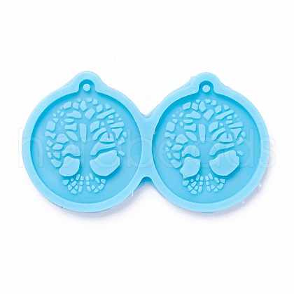DIY Pendant Silicone Molds DIY-M028-02-1