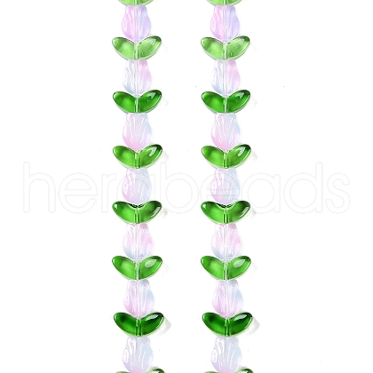 Transparent Glass Bead Strands GLAA-K070-02E-1