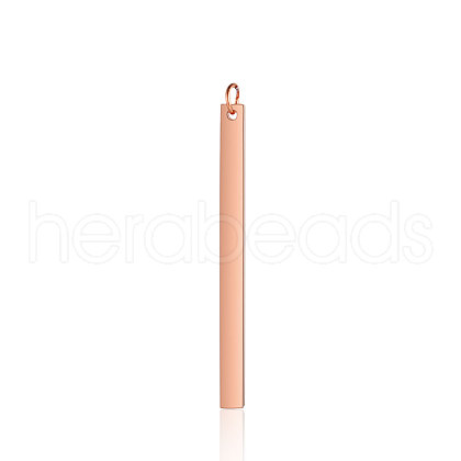 Ion Plating(IP) 304 Stainless Steel Pendants STAS-I311-07RG-1