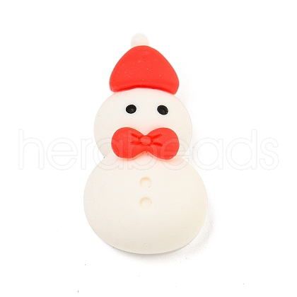 Christmas Theme Opaque Resin Decoden Cabochons CRES-B022-06O-1