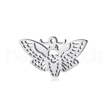 Non-Tarnish 201 Stainless Steel Pendants SKUL-PW0003-01P-1