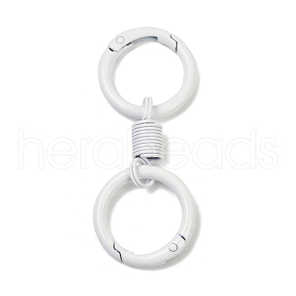 Alloy Spring Gate Clasps PALLOY-Q009-01C-1
