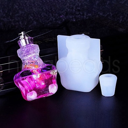 DIY Wishing Bottle Silicone Molds DIY-M049-01B-1