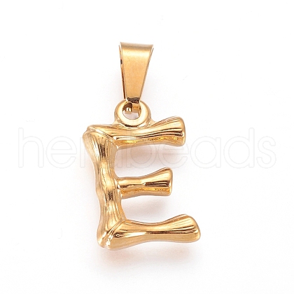 304 Stainless Steel Pendants X-STAS-F235-01G-E-1