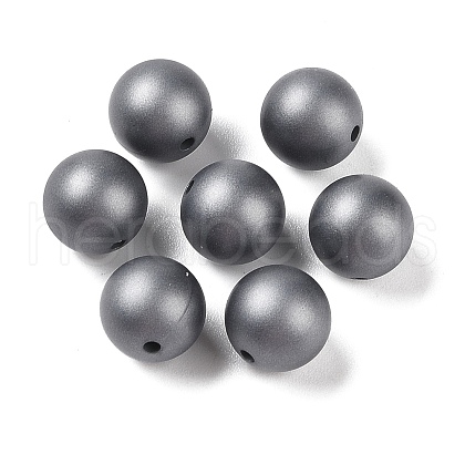 Silicone Beads Round Rubber Beads 15MM Loose Spacer Beads for DIY Supplies Jewelry Keychain Making FIND-SX0001-192-1