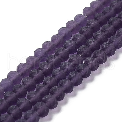 Transparent Glass Beads Strands X1-EGLA-A034-T4mm-MD15-1