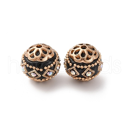Handmade Resin Indonesia Beads IPDL-E010-20-A-04KCG-1