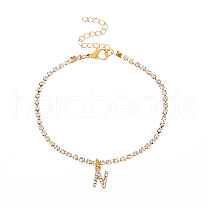 Fashionable and Creative Rhinestone Anklet Bracelets DA6716-14-1