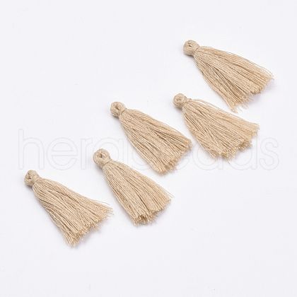 Handmade Polycotton(Polyester Cotton) Tassel Decorations OCOR-Q024-89-1