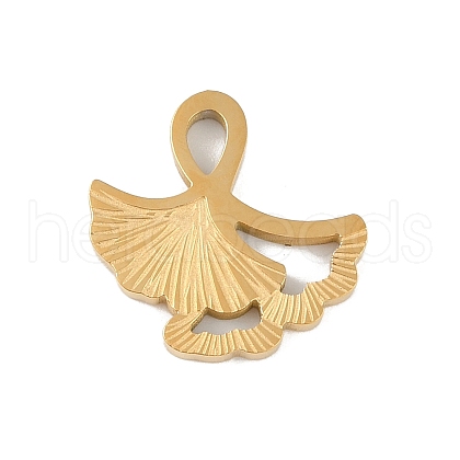 Ion Plating(IP) 304 Stainless Steel Charms STAS-C108-16G-1