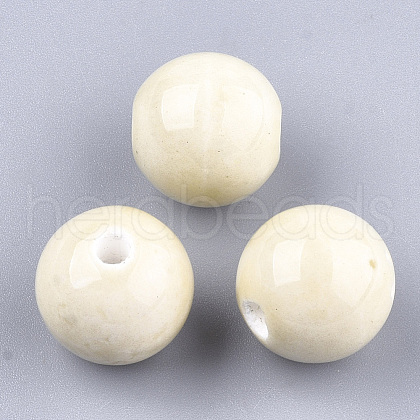 Handmade Porcelain Beads X-PORC-S499-02V-1