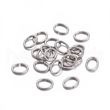 Tarnish Resistant 304 Stainless Steel Jump Rings STAS-F221-40P-J-1