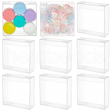 Rectangle PVC Storage Gift Boxes CON-WH0095-103B-1