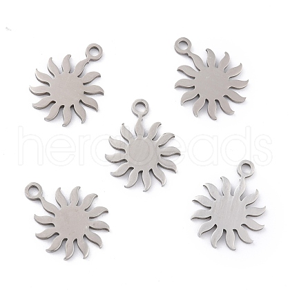 Non-Tarnish 201 Stainless Steel Pendants STAS-K003-10P-1
