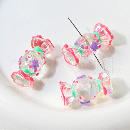 Transparent Acrylic Beads WG39989-01-1