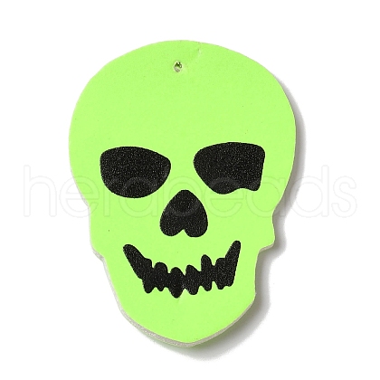 Halloween Imitation Leather Pendants FIND-K017-04B-01-1