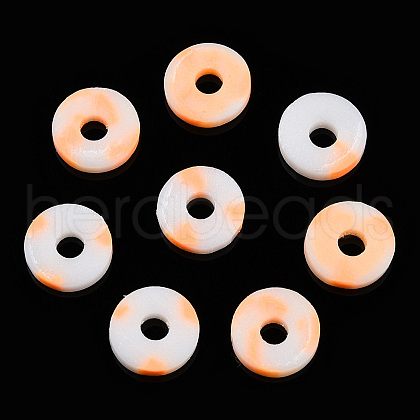 Handmade Polymer Clay Beads CLAY-YW-6.0mm-A13-1