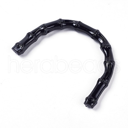 Imitation Bamboo Plastic Bag Handle FIND-WH0043-14B-1