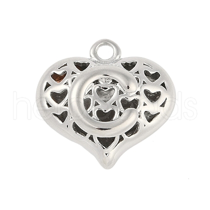 Hollow Brass Pendants for Valentine's Day KK-M289-03C-P-1