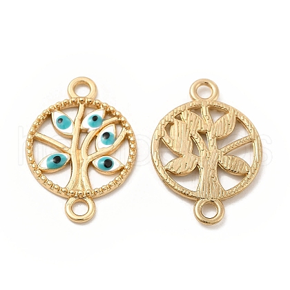 Alloy Enamel Connector Charms FIND-H039-19G-A-1