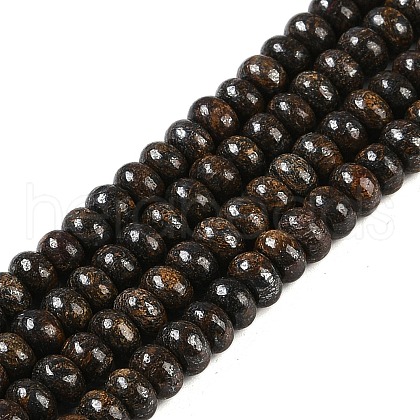 Natural Bronzite Beads Strands G-G084-C13-02-1