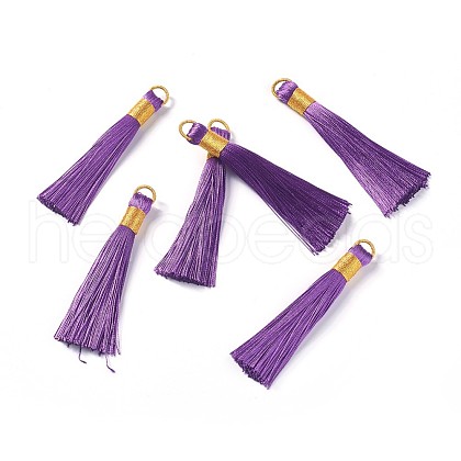 Nylon Tassel Big Pendants FIND-F008-E14-1