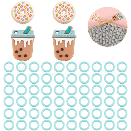 BENECREAT Knitting Tool Kit DIY-BC0009-56-1