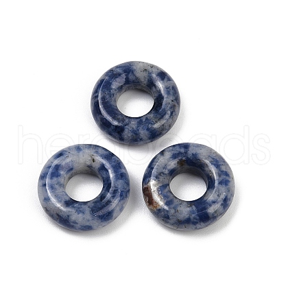 Natural Blue Spot Jasper Pendants G-G202-07A-1