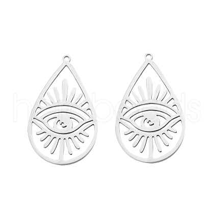 Non-Tarnish 201 Stainless Steel Pendants STAS-N090-LA900-1-1