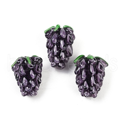 Handmade Lampwork Enamel Beads LAMP-U004-07H-1