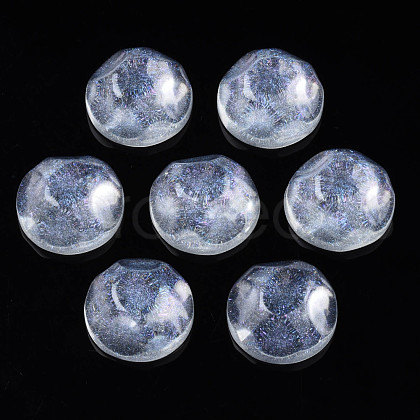 Transparent Resin Cabochons CRES-N031-005A-C05-1