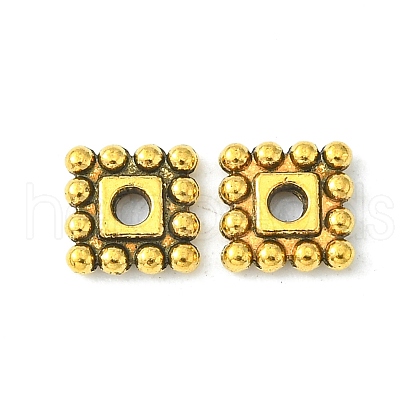 Tibetan Style Spacer Beads TIBEB-00697-AG-RS-1