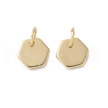 Brass Pendants KK-F892-40G-1
