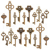 ARRICRAFT 200Pcs 10 Styles Tibetan Style Alloy Pendants FIND-AR0004-31-1