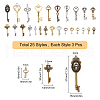 SUNNYCLUE Tibetan Style Pendants TIBEP-SC0001-69-RS-2
