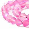 Synthetic Moonstone Beads Strands G-E573-01B-05-4