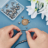   100Pcs 5 Style 202 Stainless Steel Beads STAS-PH0005-16-3