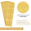 Self Adhesive Gold Foil Embossed Stickers DIY-WH0211-166-2