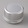 Aluminium Shallow Round Candle Tins AJEW-WH0326-03C-2