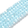 Opaque Glass Beads Stands X-EGLA-A035-P6mm-B10-1