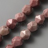 Natural Rhodonite Beads Strands G-WH0021-42B-1