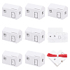 DICOSMETIC 30Pcs Kraft Paper Small House Gift Storage Boxes CON-DC0001-04-1