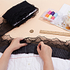   5M Three Layer Polyester Pleated Lace Ribbon OCOR-PH0004-06B-3